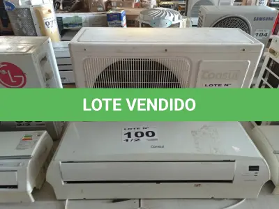 LOTE 100 - 01 KIT AR-CONDICIONADO CONSUL 12000 BTUS (NO ESTADO, NÃO SABEMOS SE FUNCIONA. LEILÃO NÃO TEM GARANTIA E NEM DEVOLUÇÃO, SUJEITO A POSSÍVEIS AVARIAS VISÍVEIS/OCULTAS E/OU AUSÊNCIA DE COMPONENTES)