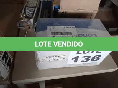LOTE 136 - 01 - PASTILHA FREIO DIANT/TRAS MB 1938 SCANIA 114 - LONAFLEX P116 (NO ESTADO, NÃO SABEMOS SE FUNCIONA. LEILÃO NÃO TEM GARANTIA E NEM DEVOLUÇÃO, SUJEITO A POSSÍVEIS AVARIAS VISÍVEIS/OCULTAS E/OU AUSÊNCIA DE COMPONENTES)