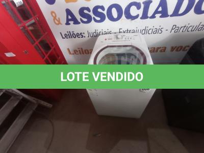 LOTE 006 - 01 LAVA ROUPA MARCA BRASTEMP 15KG 127V (WASHING MACHINE). (NO ESTADO EM QUE SE ENCONTRA. SUJEITO A AVARIAS OCULTAS/VISÍVEIS.) BF8589Y