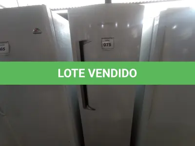 LOTE 075 - 01 REFRIGERADOR MARCA BRASTEMP 127V(REFRIGERATOR). (NO ESTADO EM QUE SE ENCONTRA. SUJEITO A AVARIAS OCULTAS/VISÍVEIS.) AV9939M