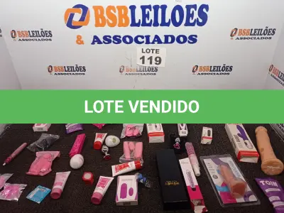 LOTE 119 - 36 – ITENS SEXY SHOP DIVERSOS (NO ESTADO, NÃO SABEMOS SE FUNCIONA. LEILÃO NÃO TEM GARANTIA E NEM DEVOLUÇÃO, SUJEITO A POSSÍVEIS AVARIAS VISÍVEIS/OCULTAS E/OU AUSÊNCIA DE COMPONENTES)