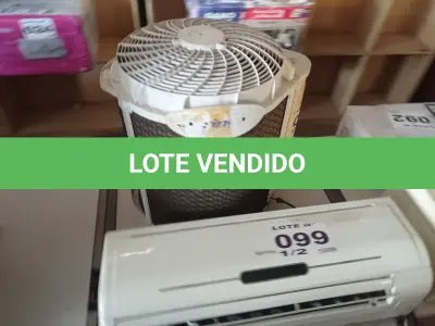 LOTE 099 - 01 KIT AR-CONDICIONADO SPRINGER 12000 BTUS (NO ESTADO, NÃO SABEMOS SE FUNCIONA. LEILÃO NÃO TEM GARANTIA E NEM DEVOLUÇÃO, SUJEITO A POSSÍVEIS AVARIAS VISÍVEIS/OCULTAS E/OU AUSÊNCIA DE COMPONENTES)