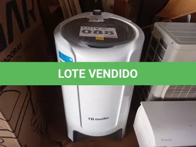 LOTE 088 - 01 - CENTRIFUGA DE ROUPAS MUELLER 15 KG FIT BRANCO - 220V (NO ESTADO, NÃO SABEMOS SE FUNCIONA. LEILÃO NÃO TEM GARANTIA E NEM DEVOLUÇÃO, SUJEITO A POSSÍVEIS AVARIAS VISÍVEIS/OCULTAS E/OU AUSÊNCIA DE COMPONENTES)
