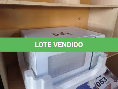 LOTE 091 - 01 - MICRO-ONDAS BRASTEMP 32 LITROS 110V (NO ESTADO, NÃO SABEMOS SE FUNCIONA. LEILÃO NÃO TEM GARANTIA E NEM DEVOLUÇÃO, SUJEITO A POSSÍVEIS AVARIAS VISÍVEIS/OCULTAS E/OU AUSÊNCIA DE COMPONENTES)