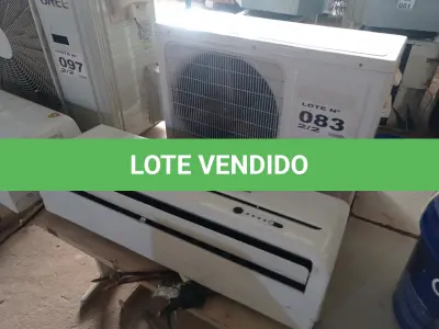 LOTE 083 - 01 KIT AR-CONDICIONADO CONSUL 18000 BTUS (NO ESTADO, NÃO SABEMOS SE FUNCIONA. LEILÃO NÃO TEM GARANTIA E NEM DEVOLUÇÃO, SUJEITO A POSSÍVEIS AVARIAS VISÍVEIS/OCULTAS E/OU AUSÊNCIA DE COMPONENTES)