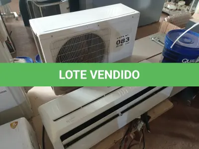 LOTE 083 - 01 KIT AR-CONDICIONADO CONSUL 18000 BTUS (NO ESTADO, NÃO SABEMOS SE FUNCIONA. LEILÃO NÃO TEM GARANTIA E NEM DEVOLUÇÃO, SUJEITO A POSSÍVEIS AVARIAS VISÍVEIS/OCULTAS E/OU AUSÊNCIA DE COMPONENTES)
