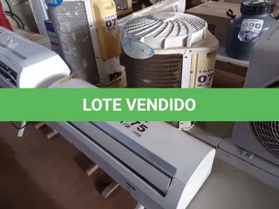 LOTE 075 - 01 KIT AR-CONDICIONADO MIDEA 18000 BTUS (NO ESTADO, NÃO SABEMOS SE FUNCIONA. LEILÃO NÃO TEM GARANTIA E NEM DEVOLUÇÃO, SUJEITO A POSSÍVEIS AVARIAS VISÍVEIS/OCULTAS E/OU AUSÊNCIA DE COMPONENTES)