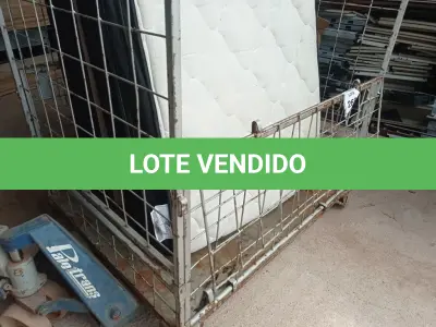 LOTE 268 - 01 GAIOLA DE FERRO (IRON CAGE). (NO ESTADO EM QUE SE ENCONTRA. SUJEITO A AVARIAS OCULTAS/VISÍVEIS.)