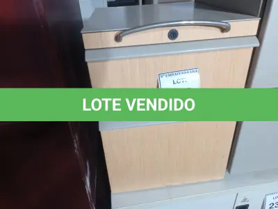 LOTE 236 - 01 GAVETEIRO DE FERRO (IRON DRAWER). (NO ESTADO EM QUE SE ENCONTRA. SUJEITO A AVARIAS OCULTAS/VISÍVEIS.)