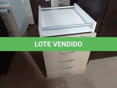 LOTE 281 - 01 GAVETEIRO (DRAWER). (NO ESTADO EM QUE SE ENCONTRA. SUJEITO A AVARIAS OCULTAS/VISÍVEIS.)