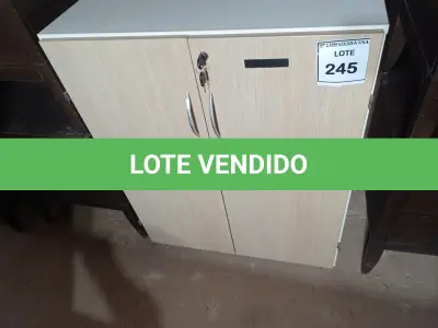 LOTE 245 - 01 GAVETEIRO (DRAWER). (NO ESTADO EM QUE SE ENCONTRA. SUJEITO A AVARIAS OCULTAS/VISÍVEIS.) AV2122H