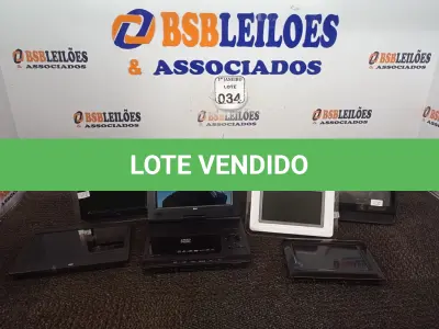 LOTE 034 - 01 DVD PORTÁTIL MARCA BAK E 05 PORTA-RETRATOS DIGITAIS MARCAS E MODELOS DIVERSOS. (NO ESTADO) ATENÇÃO! FAZER A VISITAÇÃO ANTES DE ARREMATAR, NÃO SABEMOS SE FUNCIONA. LEILÃO NÃO TEM GARANTIA E NEM DEVOLUÇÃO, SUJEITO A POSSÍVEIS AVARIAS VISÍVEIS/OCULTAS E/OU AUSÊNCIA DE COMPONENTES.