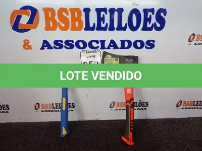 LOTE 052 - 01 MACHADINHA MARCA IDEA E 01 MARTELO MARCA IDEA (NOVO). (NO ESTADO) ATENÇÃO! FAZER A VISITAÇÃO ANTES DE ARREMATAR, NÃO SABEMOS SE FUNCIONA. LEILÃO NÃO TEM GARANTIA E NEM DEVOLUÇÃO, SUJEITO A POSSÍVEIS AVARIAS VISÍVEIS/OCULTAS E/OU AUSÊNCIA DE COMPONENTES.