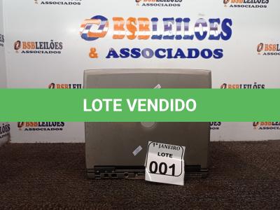 LOTE 001 - 01 NOTEBOOK MARCA DELL S/FONTE. (NO ESTADO) ATENÇÃO! FAZER A VISITAÇÃO ANTES DE ARREMATAR, NÃO SABEMOS SE FUNCIONA. LEILÃO NÃO TEM GARANTIA E NEM DEVOLUÇÃO, SUJEITO A POSSÍVEIS AVARIAS VISÍVEIS/OCULTAS E/OU AUSÊNCIA DE COMPONENTES.