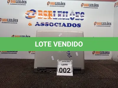 LOTE 002 - 01 NOTEBOOK MARCA DELL S/FONTE. (NO ESTADO) ATENÇÃO! FAZER A VISITAÇÃO ANTES DE ARREMATAR, NÃO SABEMOS SE FUNCIONA. LEILÃO NÃO TEM GARANTIA E NEM DEVOLUÇÃO, SUJEITO A POSSÍVEIS AVARIAS VISÍVEIS/OCULTAS E/OU AUSÊNCIA DE COMPONENTES.
