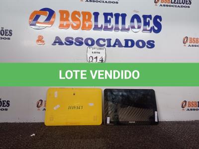 LOTE 014 - 02 TABLETS MARCA POSITIVO C/AVARIAS S/CARREGADOR. (NO ESTADO) ATENÇÃO! FAZER A VISITAÇÃO ANTES DE ARREMATAR, NÃO SABEMOS SE FUNCIONA. LEILÃO NÃO TEM GARANTIA E NEM DEVOLUÇÃO, SUJEITO A POSSÍVEIS AVARIAS VISÍVEIS/OCULTAS E/OU AUSÊNCIA DE COMPONENTES.
