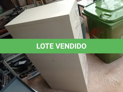 LOTE 266 - 01 ARMÁRIO DE FERRO 05 GAVETAS (IRON CABINET WITH 5 DRAWERS). (NO ESTADO EM QUE SE ENCONTRA. SUJEITO A AVARIAS OCULTAS/VISÍVEIS.)