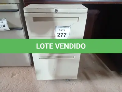 LOTE 277 - 01 GAVETEIRO (DRAWER). (NO ESTADO EM QUE SE ENCONTRA. SUJEITO A AVARIAS OCULTAS/VISÍVEIS.)