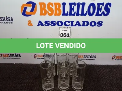 LOTE 068 - 06 CANECAS DE VIDRO. (NO ESTADO) ATENÇÃO! FAZER A VISITAÇÃO ANTES DE ARREMATAR, NÃO SABEMOS SE FUNCIONA. LEILÃO NÃO TEM GARANTIA E NEM DEVOLUÇÃO, SUJEITO A POSSÍVEIS AVARIAS VISÍVEIS/OCULTAS E/OU AUSÊNCIA DE COMPONENTES.