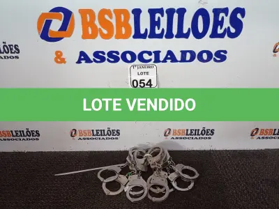 LOTE 054 - 10 ALGEMAS DE FERRO. (NO ESTADO) ATENÇÃO! FAZER A VISITAÇÃO ANTES DE ARREMATAR, NÃO SABEMOS SE FUNCIONA. LEILÃO NÃO TEM GARANTIA E NEM DEVOLUÇÃO, SUJEITO A POSSÍVEIS AVARIAS VISÍVEIS/OCULTAS E/OU AUSÊNCIA DE COMPONENTES.