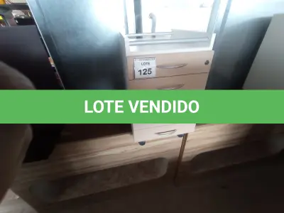 LOTE 125 - 01 GAVETEIRO (DRAWER). (NO ESTADO EM QUE SE ENCONTRA. SUJEITO A AVARIAS OCULTAS/VISÍVEIS.)