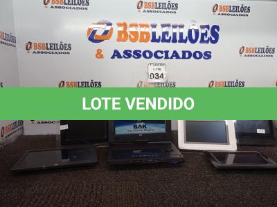 LOTE 034 - 01 DVD PORTÁTIL MARCA BAK E 05 PORTA-RETRATOS DIGITAIS MARCAS E MODELOS DIVERSOS. (NO ESTADO) ATENÇÃO! FAZER A VISITAÇÃO ANTES DE ARREMATAR, NÃO SABEMOS SE FUNCIONA. LEILÃO NÃO TEM GARANTIA E NEM DEVOLUÇÃO, SUJEITO A POSSÍVEIS AVARIAS VISÍVEIS/OCULTAS E/OU AUSÊNCIA DE COMPONENTES.
