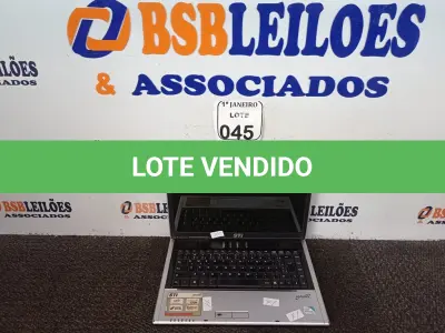 LOTE 045 - 01 NOTEBOOK MARCA STI S/FONTE. (NO ESTADO) ATENÇÃO! FAZER A VISITAÇÃO ANTES DE ARREMATAR, NÃO SABEMOS SE FUNCIONA. LEILÃO NÃO TEM GARANTIA E NEM DEVOLUÇÃO, SUJEITO A POSSÍVEIS AVARIAS VISÍVEIS/OCULTAS E/OU AUSÊNCIA DE COMPONENTES.