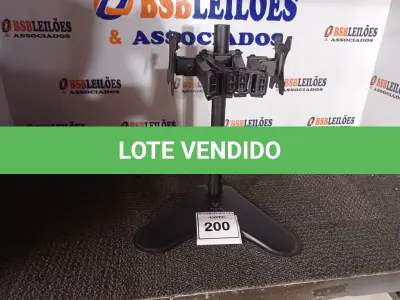 LOTE 200 - 01 SUPORTE PARA MONITOR (MONITOR STAND). (NO ESTADO EM QUE SE ENCONTRA. SUJEITO A AVARIAS OCULTAS/VISÍVEIS.)