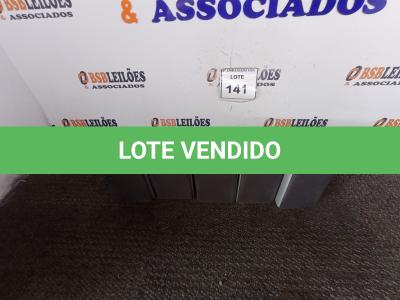 LOTE 141 - 05 CAIXAS ACÚSTICAS SURROND MARCA SONY (SURROND SPEAKER). (NO ESTADO EM QUE SE ENCONTRA. SUJEITO A AVARIAS OCULTAS/VISÍVEIS.)