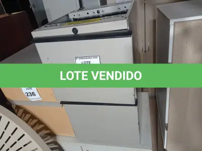 LOTE 234 - 01 GAVETEIRO DE FERRO (IRON DRAWER). (NO ESTADO EM QUE SE ENCONTRA. SUJEITO A AVARIAS OCULTAS/VISÍVEIS.)