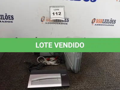 LOTE 112 - 01 MAXTOX PERIPHERALS PTE HDEXTERNO (NO ESTADO EM QUE SE ENCONTRA. SUJEITO A AVARIAS OCULTAS/VISÍVEIS.)