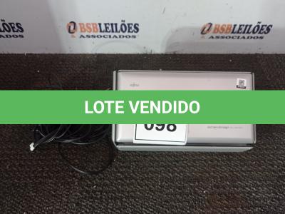 LOTE 098 - 01 SCANNER FUJITSU I51500. (NO ESTADO EM QUE SE ENCONTRA. SUJEITO A AVARIAS OCULTAS/VISÍVEIS.) AV9557E