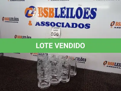 LOTE 066 - 10 CANECAS DE VIDRO. (NO ESTADO) ATENÇÃO! FAZER A VISITAÇÃO ANTES DE ARREMATAR, NÃO SABEMOS SE FUNCIONA. LEILÃO NÃO TEM GARANTIA E NEM DEVOLUÇÃO, SUJEITO A POSSÍVEIS AVARIAS VISÍVEIS/OCULTAS E/OU AUSÊNCIA DE COMPONENTES.