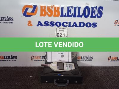 LOTE 021 - 01 DECIBELÍMETRO MARCA POLITERM. (NO ESTADO) ATENÇÃO! FAZER A VISITAÇÃO ANTES DE ARREMATAR, NÃO SABEMOS SE FUNCIONA. LEILÃO NÃO TEM GARANTIA E NEM DEVOLUÇÃO, SUJEITO A POSSÍVEIS AVARIAS VISÍVEIS/OCULTAS E/OU AUSÊNCIA DE COMPONENTES.