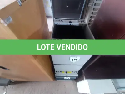LOTE 275 - 01 GAVETEIRO DE FERRO C/ 03 GAVETAS (IRON DRAWER). (NO ESTADO EM QUE SE ENCONTRA. SUJEITO A AVARIAS OCULTAS/VISÍVEIS.)