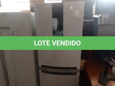 LOTE 115 - 01 REFRIGERADOR INVERSE MARCA BRASTEMP 220V (REFRIGERATOR). (NO ESTADO EM QUE SE ENCONTRA. SUJEITO A AVARIAS OCULTAS/VISÍVEIS.) BH1500C