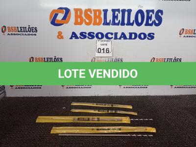 LOTE 016 - 02 BROCAS MOURÃO 5/16 X 280MM” E 02 BROCAS MOURÃO 5/16 X 400MM” MARCA FERTAK TOOLS (NOVO) (NO ESTADO) ATENÇÃO! FAZER A VISITAÇÃO ANTES DE ARREMATAR, NÃO SABEMOS SE FUNCIONA. LEILÃO NÃO TEM GARANTIA E NEM DEVOLUÇÃO, SUJEITO A POSSÍVEIS AVARIAS VISÍVEIS/OCULTAS E/OU AUSÊNCIA DE COMPONENTES.