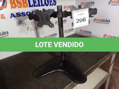 LOTE 206 - 01 SUPORTE PARA MONITOR (MONITOR STAND). (NO ESTADO EM QUE SE ENCONTRA. SUJEITO A AVARIAS OCULTAS/VISÍVEIS.)