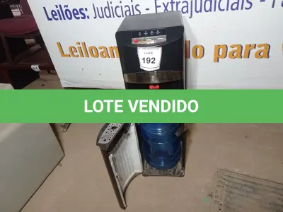 LOTE 192 - 01 BEBEDOURO 110V (DRINKING FOUNTAIN). BH1649Y (NO ESTADO EM QUE SE ENCONTRA. SUJEITO A AVARIAS OCULTAS/VISÍVEIS.)
