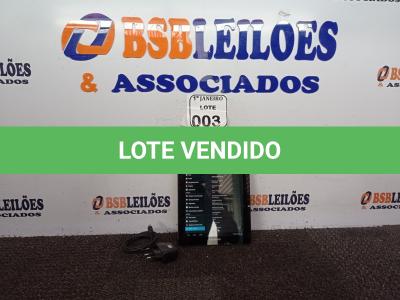 LOTE 003 - 01 TABLET MARCA POSITIVO C/CARREGADOR. (NO ESTADO) ATENÇÃO! FAZER A VISITAÇÃO ANTES DE ARREMATAR, NÃO SABEMOS SE FUNCIONA. LEILÃO NÃO TEM GARANTIA E NEM DEVOLUÇÃO, SUJEITO A POSSÍVEIS AVARIAS VISÍVEIS/OCULTAS E/OU AUSÊNCIA DE COMPONENTES.