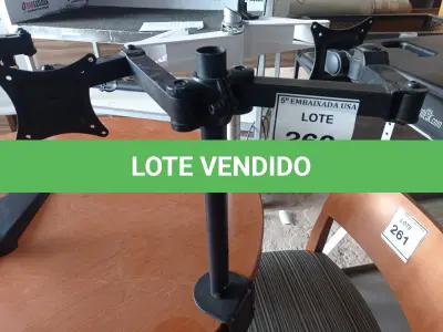 LOTE 260 - 01 SUPORTE PARA MONITOR (MONITOR STAND). (NO ESTADO EM QUE SE ENCONTRA. SUJEITO A AVARIAS OCULTAS/VISÍVEIS.)