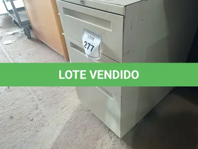 LOTE 277 - 01 GAVETEIRO (DRAWER). (NO ESTADO EM QUE SE ENCONTRA. SUJEITO A AVARIAS OCULTAS/VISÍVEIS.)