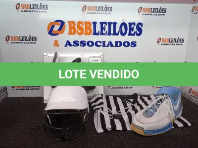 LOTE 058 - 01 LOTE C/ ITENS DE HOCKEY E BASQUETE. (NO ESTADO) ATENÇÃO! FAZER A VISITAÇÃO ANTES DE ARREMATAR, NÃO SABEMOS SE FUNCIONA. LEILÃO NÃO TEM GARANTIA E NEM DEVOLUÇÃO, SUJEITO A POSSÍVEIS AVARIAS VISÍVEIS/OCULTAS E/OU AUSÊNCIA DE COMPONENTES.