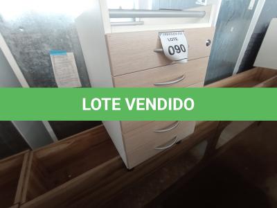 LOTE 090 - 01 GAVETEIRO (DRAWER). (NO ESTADO EM QUE SE ENCONTRA. SUJEITO A AVARIAS OCULTAS/VISÍVEIS.)