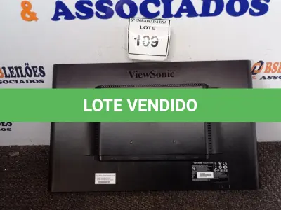 LOTE 109 - 01 SONIC MONITOR VIEW SONIC VG2236WM.  (NO ESTADO EM QUE SE ENCONTRA. SUJEITO A AVARIAS OCULTAS/VISÍVEIS.)