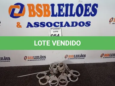 LOTE 054 - 10 ALGEMAS DE FERRO. (NO ESTADO) ATENÇÃO! FAZER A VISITAÇÃO ANTES DE ARREMATAR, NÃO SABEMOS SE FUNCIONA. LEILÃO NÃO TEM GARANTIA E NEM DEVOLUÇÃO, SUJEITO A POSSÍVEIS AVARIAS VISÍVEIS/OCULTAS E/OU AUSÊNCIA DE COMPONENTES.