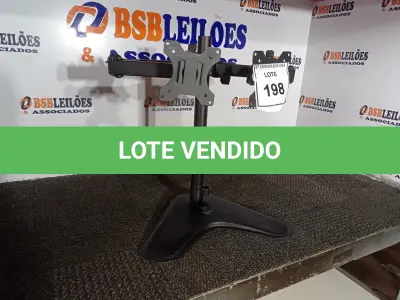 LOTE 198 - 01 SUPORTE PARA MONITOR (MONITOR STAND). (NO ESTADO EM QUE SE ENCONTRA. SUJEITO A AVARIAS OCULTAS/VISÍVEIS.)
