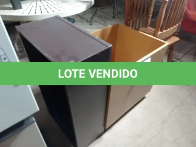 LOTE 186 - 02 CAIXAS EM MADEIRA (WOODEN BOXES). (NO ESTADO EM QUE SE ENCONTRA. SUJEITO A AVARIAS OCULTAS/VISÍVEIS.)
