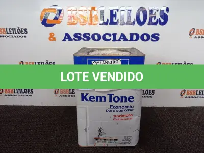 LOTE 361 - 01 LATA DE TINTA ACRÍLICA NA COR VERMELHO 18L MARCA SHERWIN WILLIANS. (NO ESTADO) ATENÇÃO! FAZER A VISITAÇÃO ANTES DE ARREMATAR, NÃO SABEMOS SE FUNCIONA. LEILÃO NÃO TEM GARANTIA E NEM DEVOLUÇÃO, SUJEITO A POSSÍVEIS AVARIAS VISÍVEIS/OCULTAS E/OU AUSÊNCIA DE COMPONENTES.