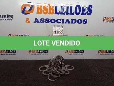 LOTE 162 - 10 ALGEMAS DE FERRO. (NO ESTADO) ATENÇÃO! FAZER A VISITAÇÃO ANTES DE ARREMATAR, NÃO SABEMOS SE FUNCIONA. LEILÃO NÃO TEM GARANTIA E NEM DEVOLUÇÃO, SUJEITO A POSSÍVEIS AVARIAS VISÍVEIS/OCULTAS E/OU AUSÊNCIA DE COMPONENTES.